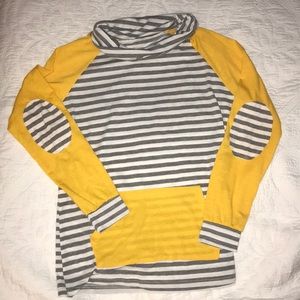 Yellow long sleeve top